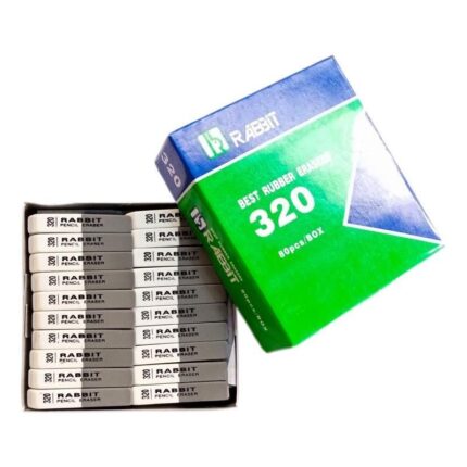 320 Rabbit Eraser 1Pack/80Pcs