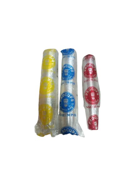 Plastic Cup 10oz 1Pack/50Pcs