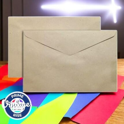Brown Envelope Long 100Pcs