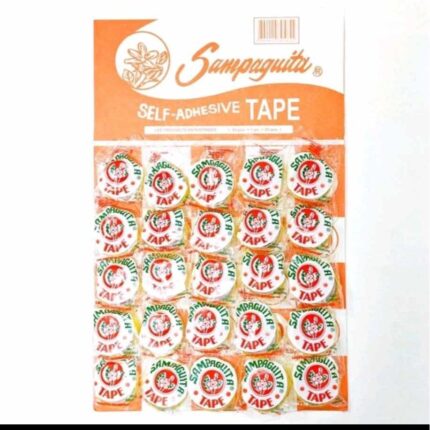 Sampaguita Tiny Tape 12mm x 1M 1Pack/25Pcs