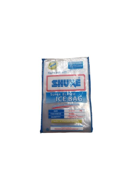 Ice Bag 4x12 1Pack/100Pcs